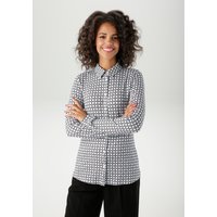 Aniston CASUAL Hemdbluse, mit farbharmonischem Retro-Muster - NEUE KOLLEKTION Aniston CASUAL Hemdbluse, mit farbharmonischem Retro-Muster - NEUE KOLLEKTION von Aniston Casual