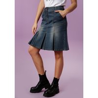 Aniston CASUAL Jeansrock mit eingelegten Falten Aniston CASUAL Jeansrock mit eingelegten Falten von Aniston Casual