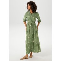 Aniston CASUAL Maxikleid, (mit abnehmbarem Bindeband), mit Palmen bedruckt - jedes Teil ein Unikat von Aniston Casual
