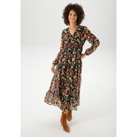 Aniston CASUAL Maxikleid, mit farbenfrohem Blumendruck - jedes Teil ein Unikat - NEUE KOLLEKTION von Aniston Casual