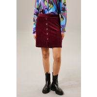 Aniston CASUAL Minirock, mit dekorativer Zierknopfleiste von Aniston Casual