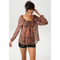 Aniston CASUAL Schlupfbluse, mit raffiniertem Cut-Out im Rücken von Aniston Casual
