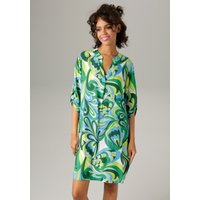 Aniston CASUAL Sommerkleid, mit farbharmonischem, graphischem Druck von Aniston Casual