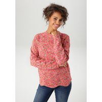 Aniston CASUAL Strickpullover aus buntem Space-Garn - jedes Teil ein Unikat - NEUE KOLLEKTION von Aniston Casual