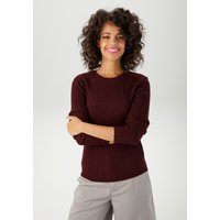 Aniston CASUAL Strickpullover, im Ripp-Muster-Mix - NEUE KOLLEKTION Aniston CASUAL Strickpullover, im Ripp-Muster-Mix - NEUE KOLLEKTION von Aniston Casual