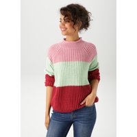 Aniston CASUAL Strickpullover, im trendfarbigen Color-Blocking - NEUE KOLLEKTION Aniston CASUAL Strickpullover, im trendfarbigen Color-Blocking - NEUE KOLLEKTION von Aniston Casual