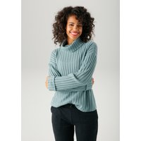 Aniston CASUAL Strickpullover, in Streifen-Optik - NEUE KOLLEKTION Aniston CASUAL Strickpullover, in Streifen-Optik - NEUE KOLLEKTION von Aniston Casual