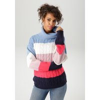 Aniston CASUAL Strickpullover, in farbenfroher oder gedeckteren Farbkombination - NEUE KOLLEKTION Aniston CASUAL Strickpullover, in farbenfroher oder gedeckteren Farbkombination - NEUE KOLLEKTION von Aniston Casual