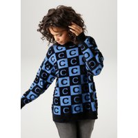Aniston CASUAL Strickpullover, mit extravaganten 2-farbigen Quadraten von Aniston Casual