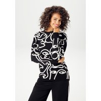 Aniston CASUAL Strickpullover mit fantasievollem, grafischen Jacquard-Muster - NEUE KOLLEKTION Aniston CASUAL Strickpullover mit fantasievollem, grafischen Jacquard-Muster - NEUE KOLLEKTION von Aniston Casual