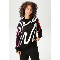Aniston CASUAL Strickpullover, mit grafischem Muster im Color-Blocking - NEUE KOLLEKTION Aniston CASUAL Strickpullover, mit grafischem Muster im Color-Blocking - NEUE KOLLEKTION von Aniston Casual