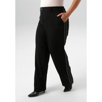 Aniston PLUS Anzughose mit trendigen Tape an den Seitennähten - NEUE KOLLEKTION von Aniston Plus