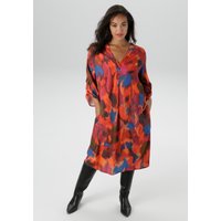 Aniston PLUS Druckkleid, extravaganter, grafischer Druck - NEUE KOLLEKTION von Aniston Plus