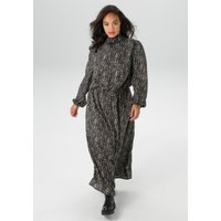 Aniston PLUS Druckkleid mit gesmoktem Stehtkragen - NEUE KOLLEKTION von Aniston Plus