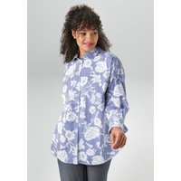 Aniston PLUS Hemdbluse, mit trendigem Streifen und Blumendruck - NEUE KOLLEKTION Aniston PLUS Hemdbluse, mit trendigem Streifen und Blumendruck - NEUE KOLLEKTION von Aniston Plus