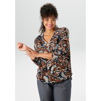 Aniston PLUS Langarmshirt mit fantasievollem Retro-Druck - NEUE KOLLEKTION von Aniston Plus