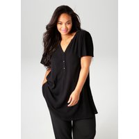 Aniston PLUS Longbluse, in trendiger Crepe-Qualität von Aniston Plus