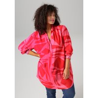 Aniston PLUS Longbluse, mit farbenfrohem, großflächigem Druck von Aniston Plus