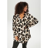 Aniston PLUS Schlupfbluse, mit trendigem Leoprint Aniston PLUS Schlupfbluse, mit trendigem Leoprint von Aniston Plus