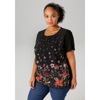Aniston PLUS Shirtbluse, mit farbenfroher Blumenwiese bedruckt von Aniston Plus
