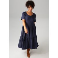 Aniston PLUS Sommerkleid, aus elastischer Jersey-Qualität von Aniston Plus