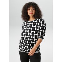 Aniston PLUS Sweatshirt, mit großflächigem, Herzdruck - NEUE KOLLEKTION Aniston PLUS Sweatshirt, mit großflächigem, Herzdruck - NEUE KOLLEKTION von Aniston Plus