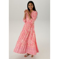 Aniston SELECTED Blusenkleid, mit frisch sommerlicher Ethno-Musterung von Aniston Selected