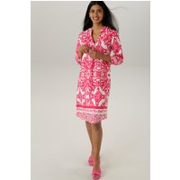 Aniston SELECTED Blusenkleid mit großflächiger Ornamenten-Musterung Aniston SELECTED Blusenkleid mit großflächiger Ornamenten-Musterung von Aniston Selected