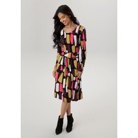 Aniston SELECTED Jerseykleid, mit modernen, grafischen Allover-Print - NEUE KOLLEKTION von Aniston Selected