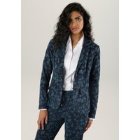 Aniston SELECTED Kurzblazer, mit farbharmonischem Jacquard-Blumenmuster von Aniston Selected