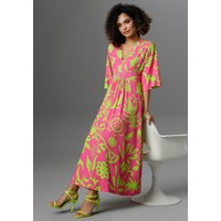 Aniston SELECTED Maxikleid, mit weiten, 3/4-langen Ärmeln von Aniston Selected