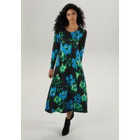 Aniston SELECTED Midikleid, mit Blumendruck in verschwommener Optik von Aniston Selected