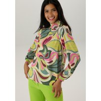 Aniston SELECTED Schlupfbluse, mit modisch einzigartigen Druckmuster Allover von Aniston Selected
