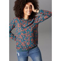 Aniston SELECTED Shirtbluse, mit sportiven Bündchen von Aniston Selected