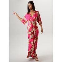Aniston SELECTED Sommerkleid, mit großflächigem Blüten- und Blätterdruck von Aniston Selected