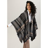 Aniston SELECTED Strickponcho, mit Karo-Muster und Fransen von Aniston Selected