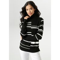 Aniston SELECTED Strickpullover im geometrisch unterbrochenen Streifen-Dessin - NEUE KOLLEKTION von Aniston Selected