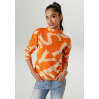 Aniston SELECTED Strickpullover mit elegantem Jacquard-Muster - NEUE KOLLEKTION von Aniston Selected
