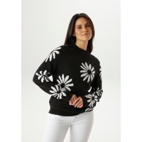 Aniston SELECTED Strickpullover mit großen, fantasievollen Blüten - NEUE KOLLEKTION von Aniston Selected