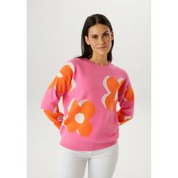 Aniston SELECTED Strickpullover mit trendiger Blumenblüten-Jacquardmusterung - NEUE KOLLEKTION von Aniston Selected