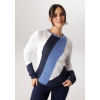 Aniston SELECTED Strickpullover mit Rollkante am Rundhalsausschnitt - NEUE KOLLEKTION von Aniston Selected