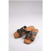 Aniston SHOES Pantolette, Flat, Sommerschuh, Strandschuh, Glitzersteine - NEUE KOLLEKTION Aniston SHOES Pantolette, Flat, Sommerschuh, Strandschuh, Glitzersteine - NEUE KOLLEKTION von Aniston Shoes