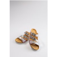 Aniston SHOES Pantolette, Sommerschuh, Strandschuh, Urlaubschuh, Metallic - NEUE KOLLEKTION von Aniston Shoes