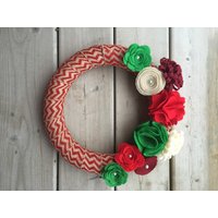 Weihnachtskranz Chevron von AnitaRexDesigns