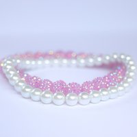Perlen Hundehalsband, Rosa Perle Mädchenhaft Süße Braut Hochzeit Geburtstag Mädchen Glanz Weiß Hundehalsband Perlen Hundehalsband, Rosa Perle Mädchenhaft Süße Braut Hochzeit Geburtstag Mädchen Glanz Weiß Hundehalsband von AnitasStitches