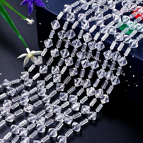 14-32 m Kristallperlen-Girlande Acryl Perlen Rollen, DIY Dekoration, Schillernde Bunte Kristallgirlande für Hochzeit, Party, Weihnachtsbaum, Haus & Handwerk von Aniyan