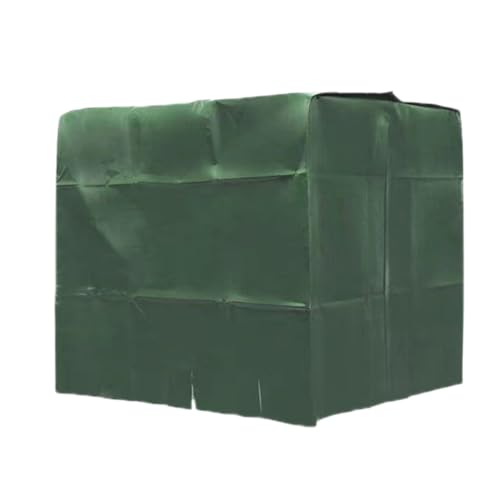 Aniyan IBC Tank Abdeckung 1000L Wassertank Abdeckplane mit Reißverschluss,Schutzhülle für Container wasserdicht Anti-UV Schutzabdeckung, 120 x 100 x 116 cm(Grün) von Aniyan