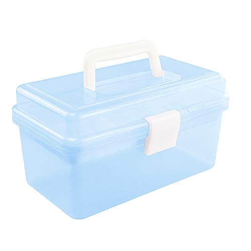 Craft Caddy Box Kunststoff Freischwinger Box 2 Fächer Kunst und Handwerk Box für Bleistifte Farben Pastellkreiden Bastelzubehör Craft Caddy Box Kunststoff Freischwinger Box 2 Fächer Kunst und Handwerk Box für Bleistifte Farben Pastellkreiden Bastelzubehör von Anjing