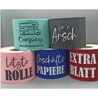Klorollen-Verstecker, Toilettenrollen - Banderole Aus Filz - Individuell - Handgefertigt Mit Klettverschluss - Bad-Dekoration Klorollen-Verstecker, Toilettenrollen - Banderole Aus Filz - Individuell - Handgefertigt Mit Klettverschluss - Bad-Dekoration von Anjuliana