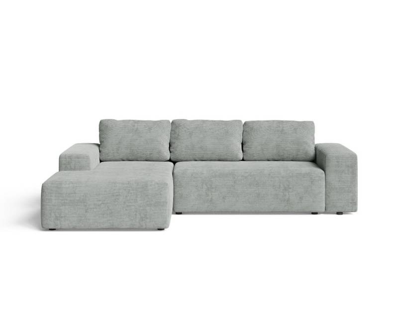 Ankado24 Ecksofa Stabiler Komfort mit Holzgestell und Sitz aus T30-Schaum von Ankado24